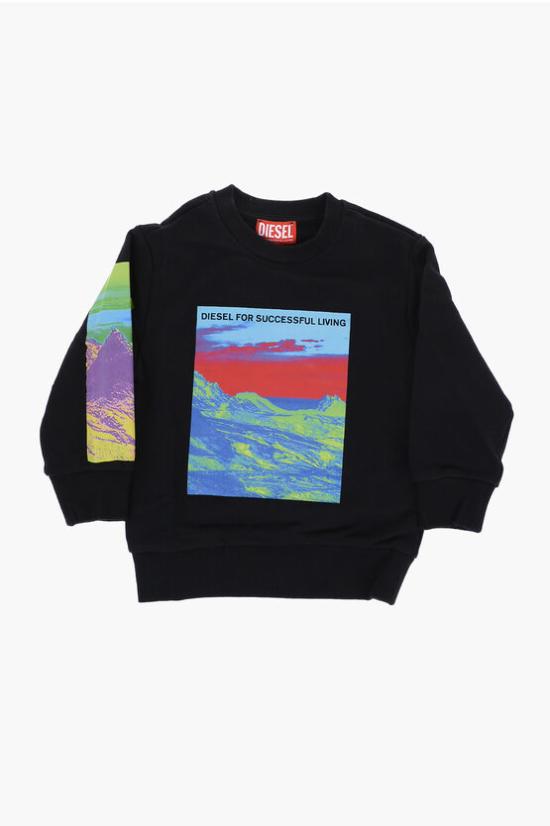  [키즈] 디젤 트레이닝 상의 J01368 KYAQK K900 Black