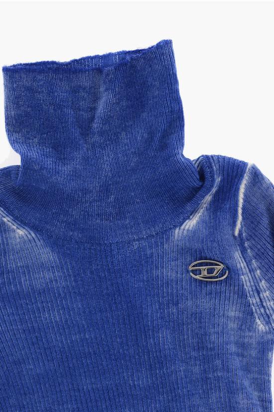  [키즈] 디젤 터틀넥 니트 J01399 KYAV7 K89G Blue - DIESEL