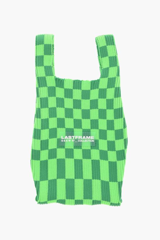  Last Frame 토트백 L23212 GREEN X NEON GREEN Green