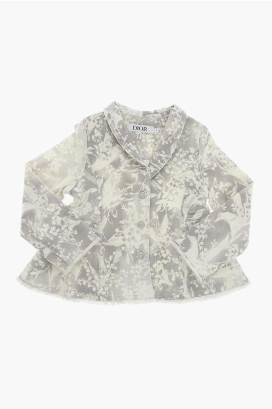  [키즈] 디올 데님 자켓 3WBM12JKTB WHITE BELL 910 Gray