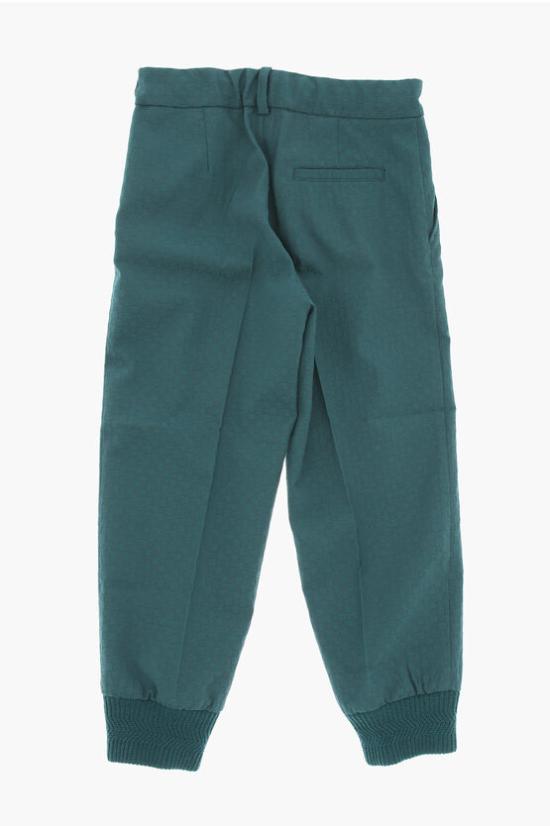  [키즈] 구찌 트레이닝/조거 팬츠 737827 XWAX8 4047 Green - GUCCI