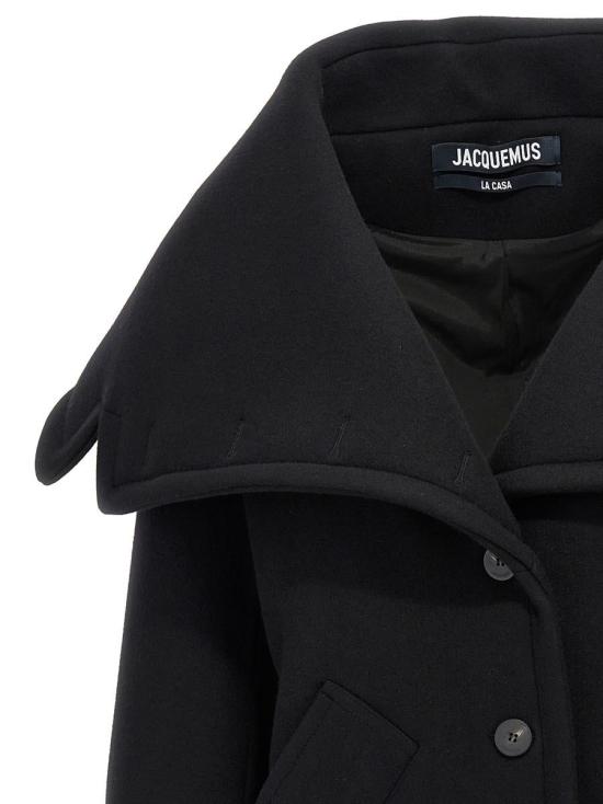 24FW 자크뮈스 코트 24H243CO0771614990 Black - JACQUEMUS