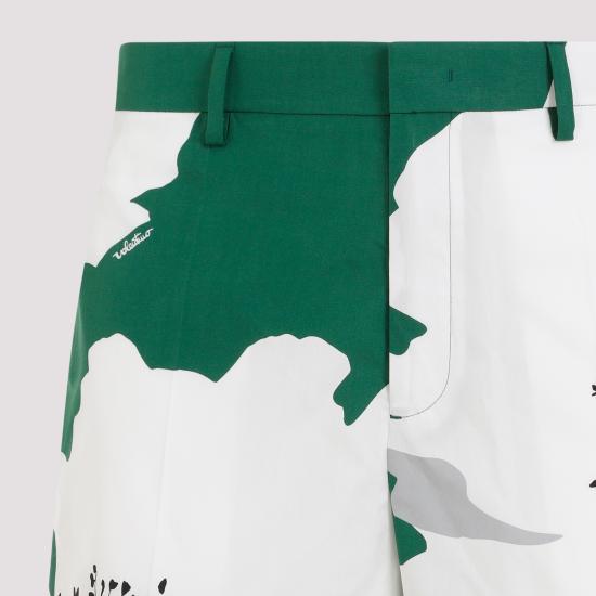  발렌티노 가라바니 숏팬츠 4V0RDD12A2L ZXU SMERALDO GRIGIO - VALENTINO GARAVANI