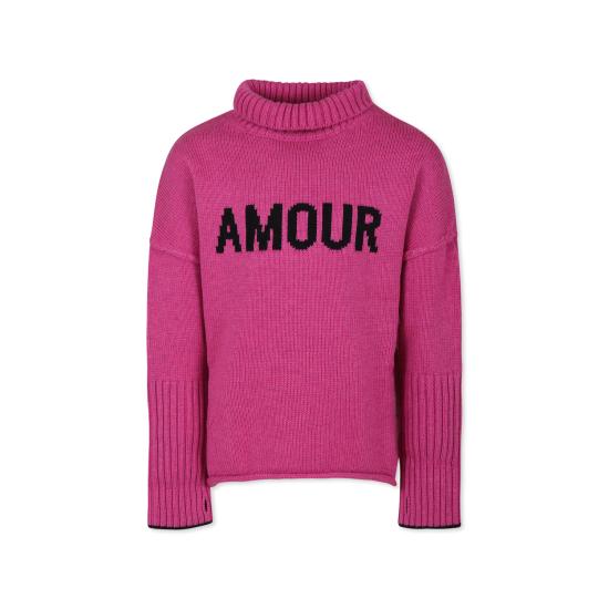24FW [키즈] 자딕앤볼테르 터틀넥 니트 X60230 F20 FUCHSIA