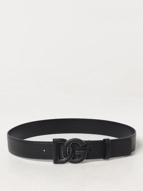 25FW 돌체앤가바나 가죽 벨트 BC4675AT489 80999 Black