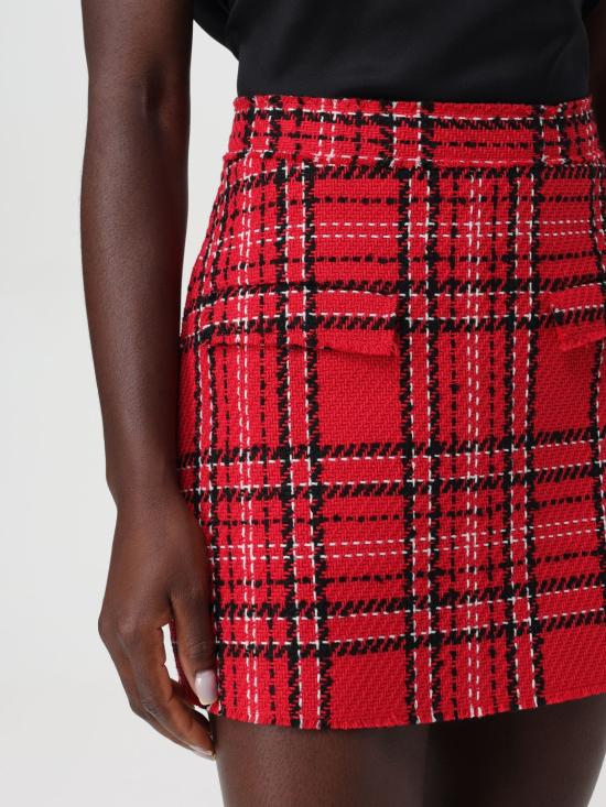 24FW 엠에스지엠 숏 스커트 3741MDB11247625 18 Red - MSGM