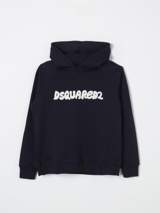 25FW [키즈] 디스퀘어드2 트레이닝 상의 DQ2610D0094 DQ851 Blue