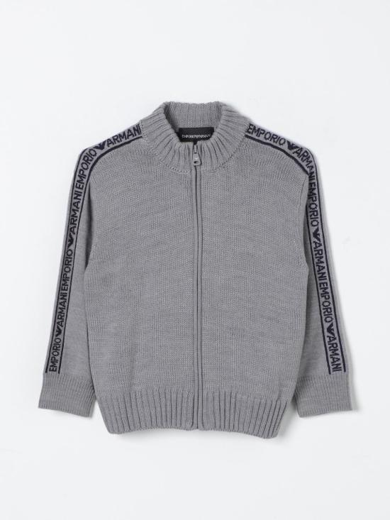 25FW [키즈] 엠포리오 아르마니 트레이닝 상의 6D4M584MJAZ F641 Grey