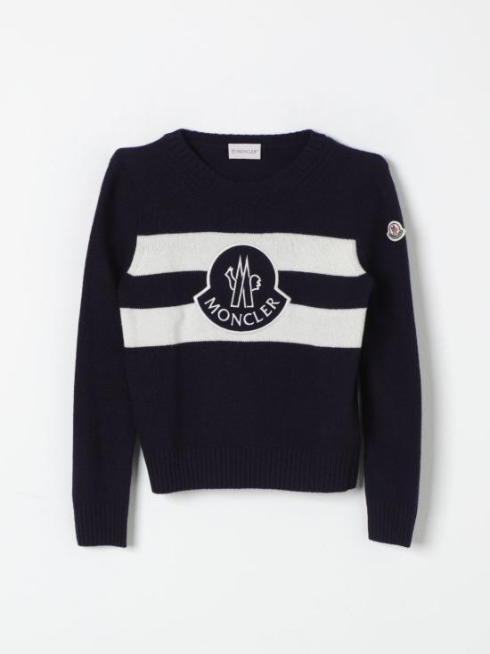 24FW [키즈] 몽클레어 티셔츠 9C00002M1241 750 Navy