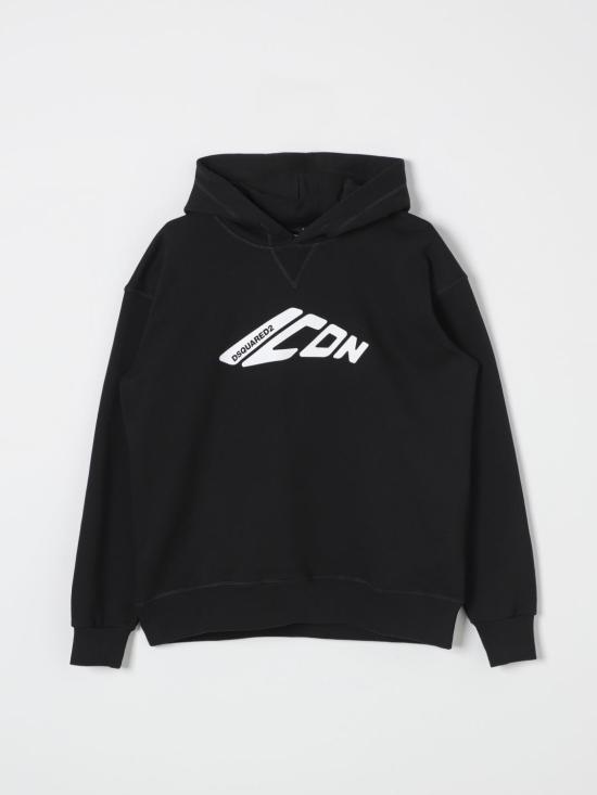 25FW [키즈] 디스퀘어드2 트레이닝 상의 DQ2664D003G DQ900 Black