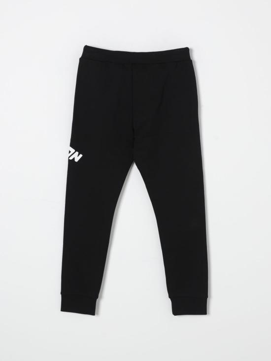 25FW [키즈] 디스퀘어드2 트레이닝/조거 팬츠 DQ2662D003G DQ900 Black - DSQUARED2