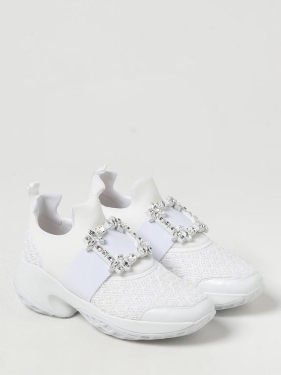26SS 로저비비에 비브 런 스니커즈 RVW50624180KOT B001 White - ROGER VIVIER