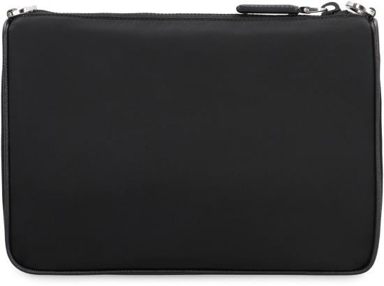  프라다 리나일론 앤 사피아노 레더 숄더백 2VH113VXOP2DMH F0002 Black - PRADA