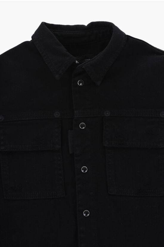  [키즈] 디스퀘어드2 데님 셔츠 DQ2048 D0A6D DQ900 Black - DSQUARED2