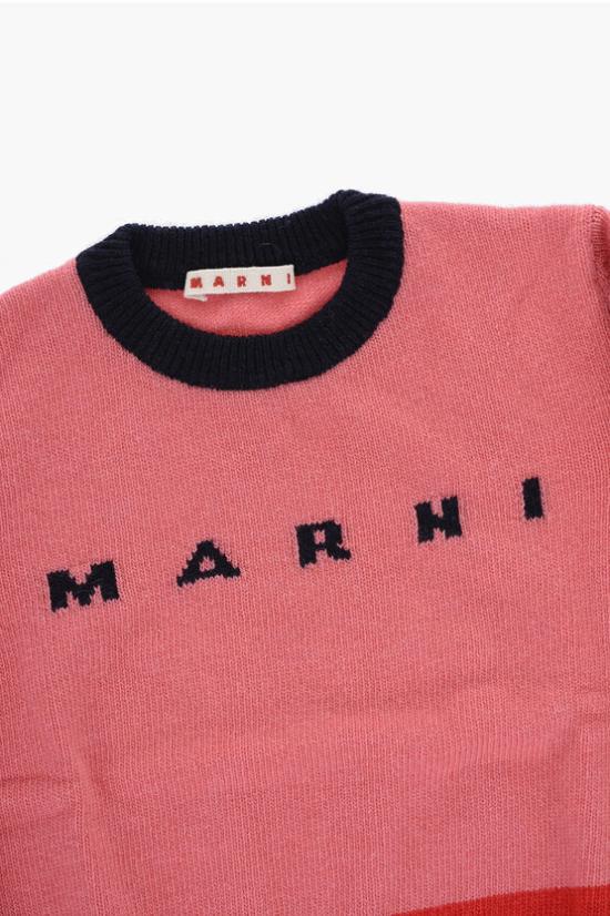  [키즈] 마르니 풀오버 M00932 M00QY 0M338 Rosa Rosso - MARNI
