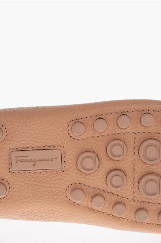  살바토레 페라가모 로퍼 01E393 001 ODILIA1 AMARETTI1C Beige - SALVATORE FERRAGAMO