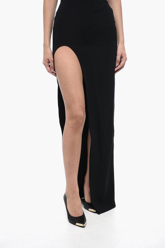  데이비드 코마 롱 원피스 RE23DK40DLACO BLK Black - DAVID KOMA