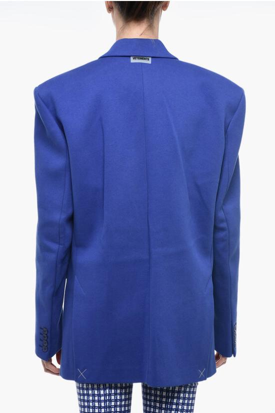  베트멍 수트 자켓 UA53JA55 RB Blue - VETEMENTS