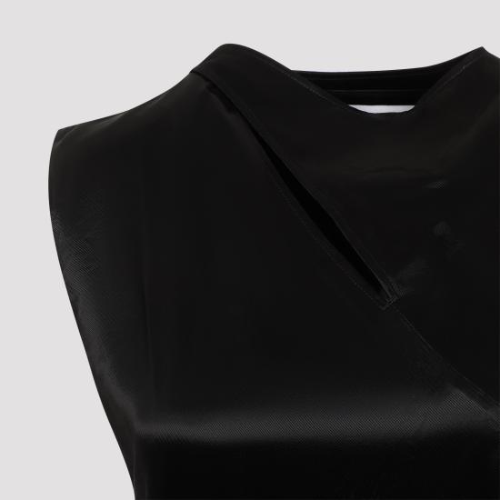 24FW 질샌더 롱 원피스 J03CT0442 J65248 001 BLACK - JIL SANDER