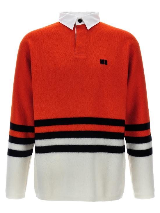 24FW 웨일즈보너 폴로 티셔츠 UA24KN13WO07349 Red