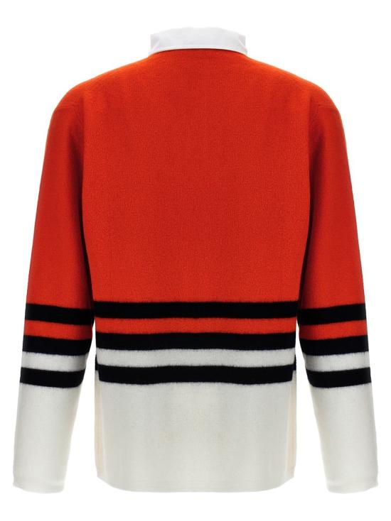 24FW 웨일즈보너 폴로 티셔츠 UA24KN13WO07349 RED - WALES BONNER