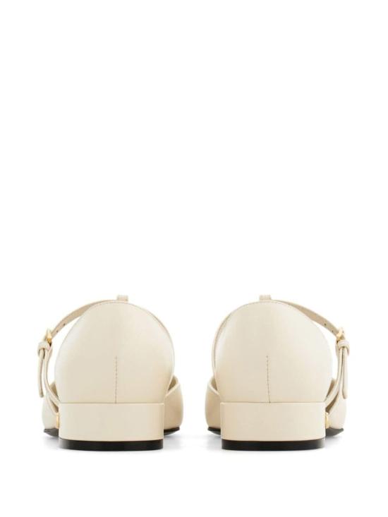 24FW 살바토레 페라가모 플랫 슈즈 01J153 0777218 MASCARPONE NERO - SALVATORE FERRAGAMO