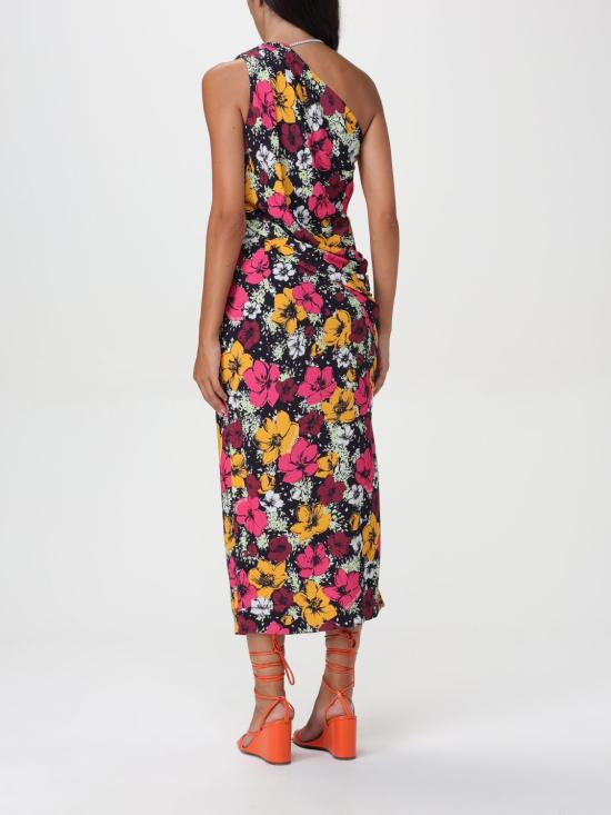 24FW 모스키노 롱 원피스 04348737 2555 Black - MOSCHINO