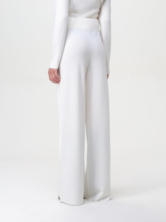  막스마라 스트레이트 팬츠 2421336022600 001 White - MAX MARA