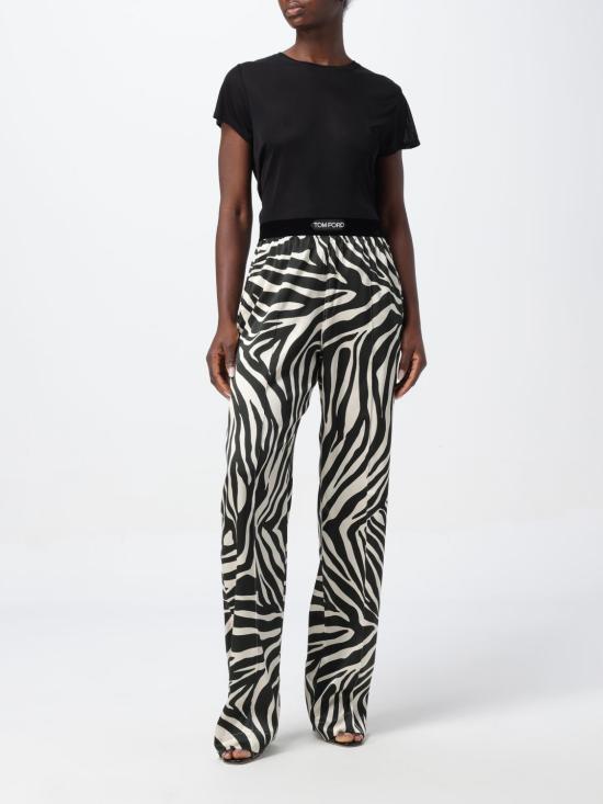  톰포드 반팔 티셔츠 TSJ567JEX078 LB999 Black - TOMFORD