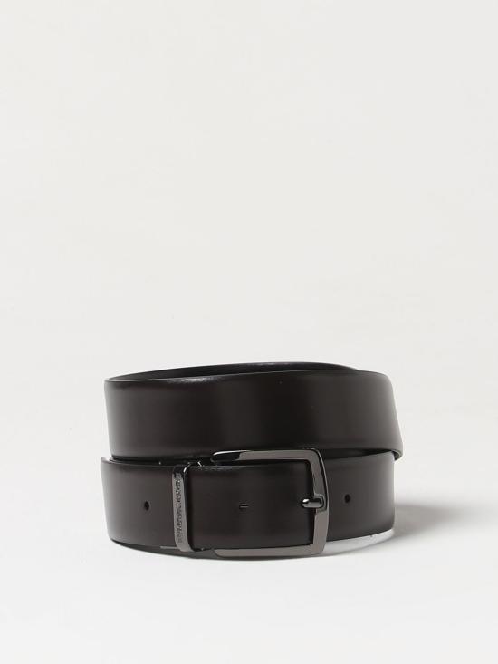  엠포리오 아르마니 가죽 벨트 Y4S576Y748I 88044 Black - EMPORIO ARMANI