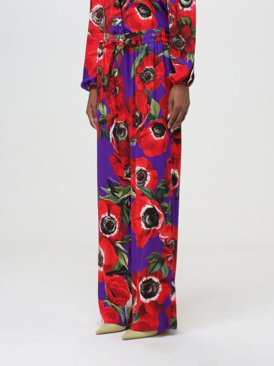  돌체앤가바나 스트레이트 팬츠 FTC12TFSA55 HPAA5 Multicolor - DOLCE & GABBANA