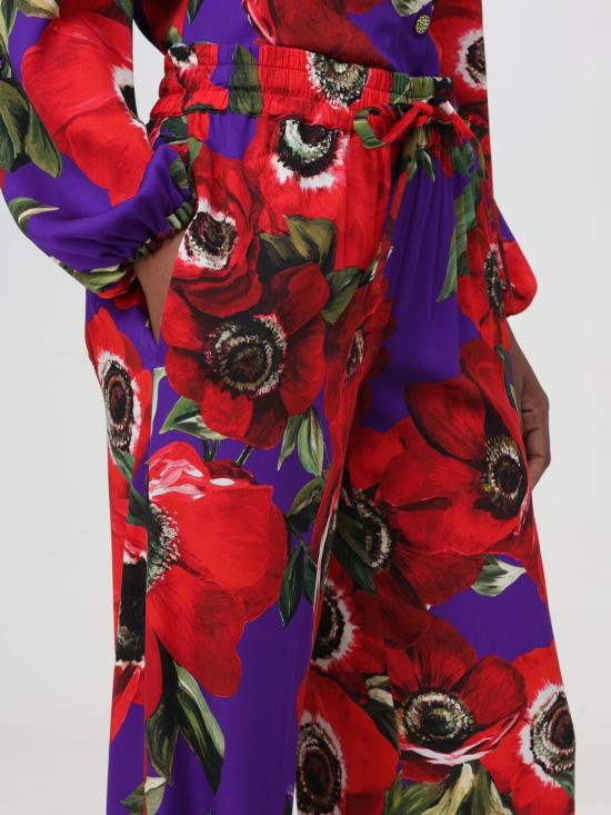  돌체앤가바나 스트레이트 팬츠 FTC12TFSA55 HPAA5 Multicolor - DOLCE & GABBANA