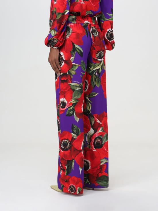  돌체앤가바나 스트레이트 팬츠 FTC12TFSA55 HPAA5 Multicolor - DOLCE & GABBANA