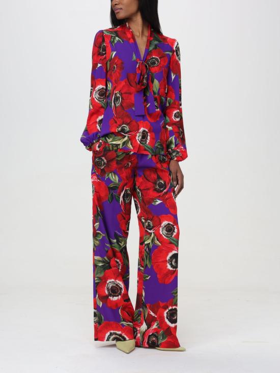  돌체앤가바나 스트레이트 팬츠 FTC12TFSA55 HPAA5 Multicolor - DOLCE & GABBANA