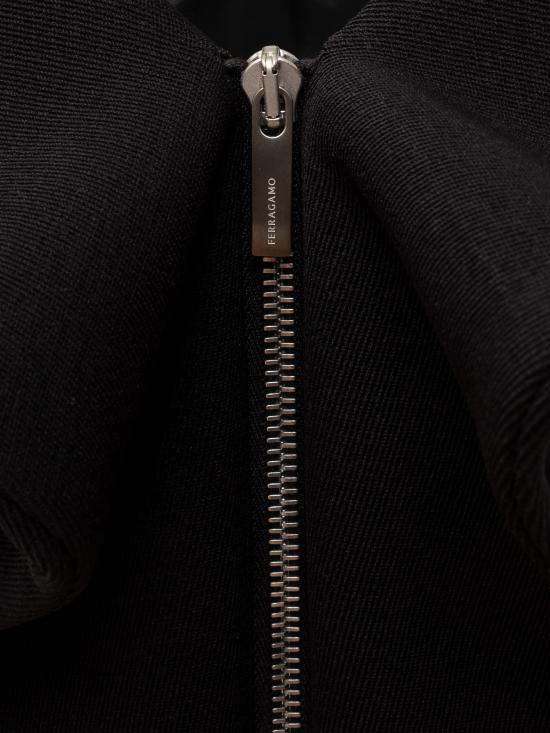 24FW 살바토레 페라가모 숏 원피스 13G497 778566 NERO - SALVATORE FERRAGAMO