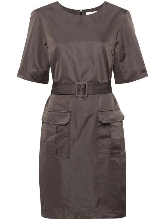 24FW 파로쉬 미디 원피스 D725433PESCA 067 STONE