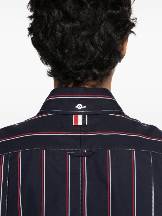  톰브라운 숏 원피스 FDSE88AF0658 415 NAVY - THOM BROWNE