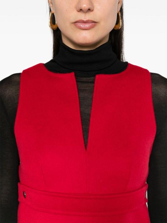 24FW 파로쉬 숏 원피스 D721987LEAK24 009 ROSSO - PAROSH