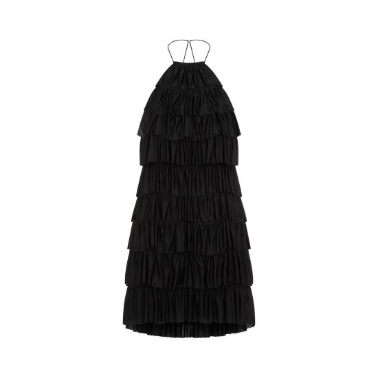 24FW 톰포드 미디 원피스 ABJ804 JEX120 LB999 BLACK