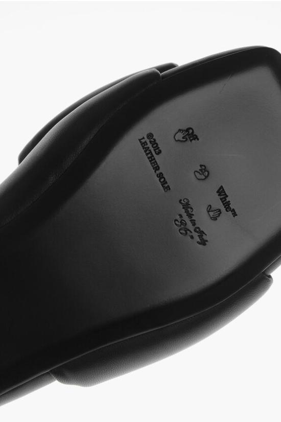  오프화이트 뮬/슬리퍼 OWIC005S22LEA0011000 Black - OFF WHITE