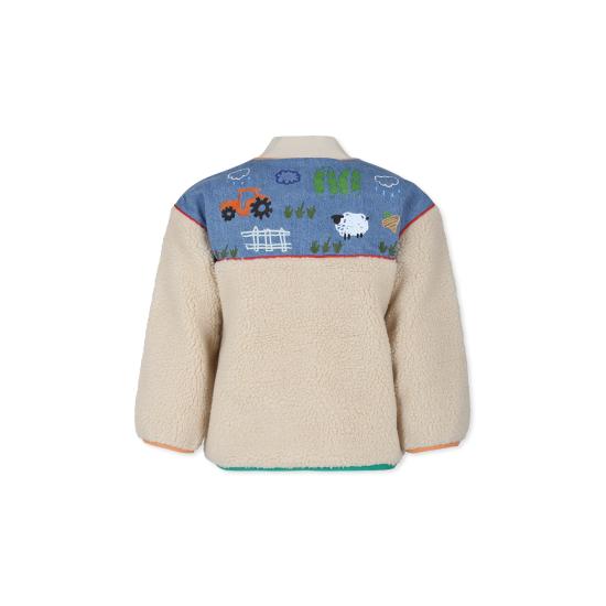 24FW [키즈] 스텔라 맥카트니 캐주얼 자켓 TV2P87 Z0506 101 IVORY - STELLA MCCARTNEY