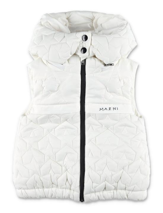 24FW [주니어] 마르니 베스트 M01168M00SQ 0M111 Bianco