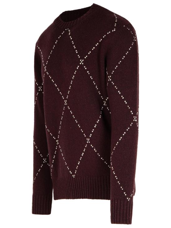  일레븐티 스웨터 J76MAGJ19 MAG0J01924 02 Bordeaux - ELEVENTY