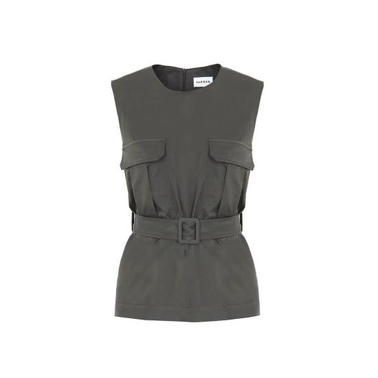  파로쉬 민소매 티셔츠 A24 PESCA D313031 067 Grigio