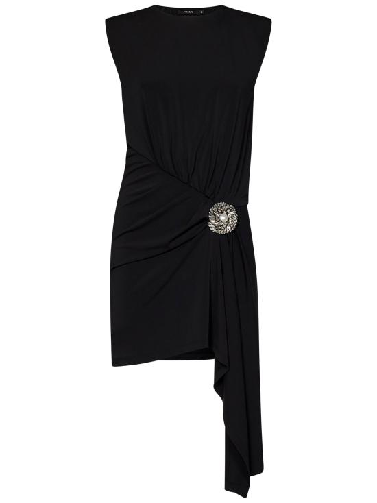 25SS 아멘쿠튀르 숏 원피스 AMW24409 L74 BLACK