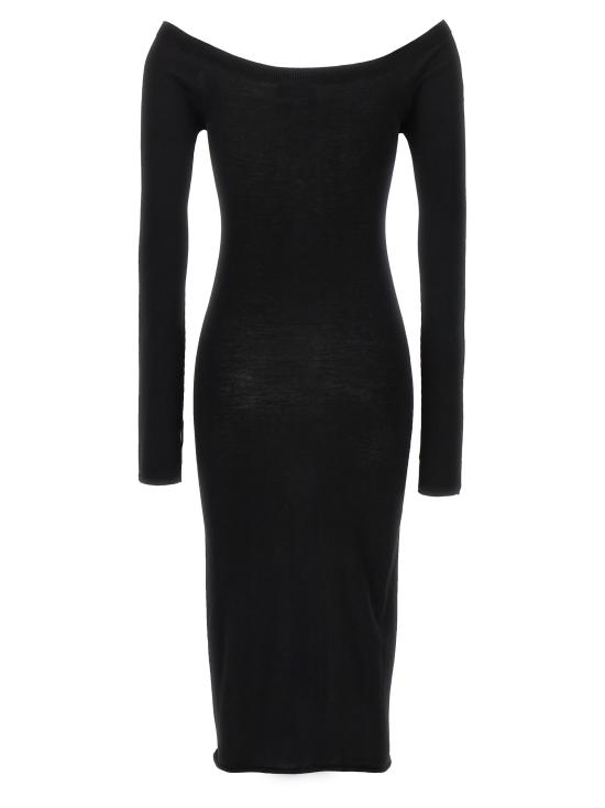  오프화이트 미디 스커트 OWHI055C99KNI00110011001 White Black - OFF WHITE