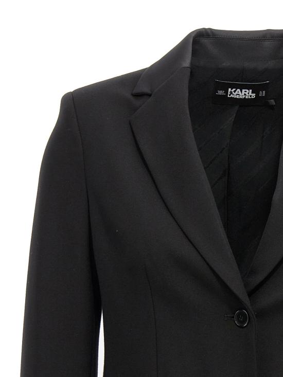  칼라거펠트 수트 자켓 235W1402999 Black - KARL LAGERFELD