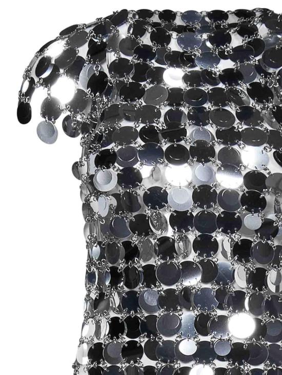 26FW 파코라반 숏 원피스 19EIRO014PS0133P040 Silver - PACO RABANNE