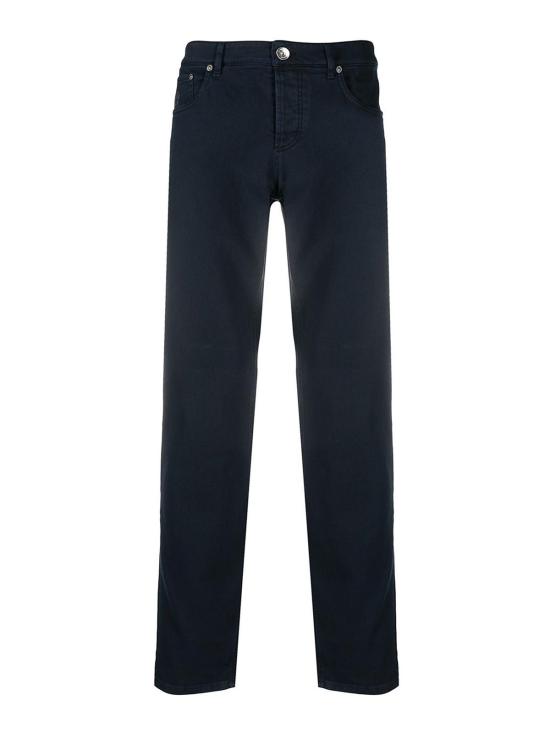 26SS 브루넬로 쿠치넬리 스트레이트 팬츠 M277PD2210C7193 Dark Wash