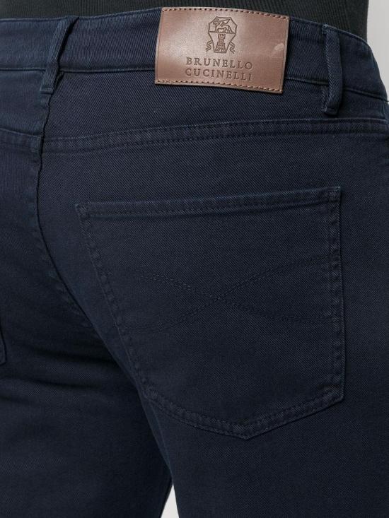 26SS 브루넬로 쿠치넬리 스트레이트 팬츠 M277PD2210C7193 Dark Wash - BRUNELLO CUCINELLI